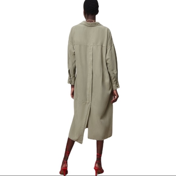 SHIRT DRESS WITH POCKETS
GREEN - REF. 4043/053 - Picture 5 of 10